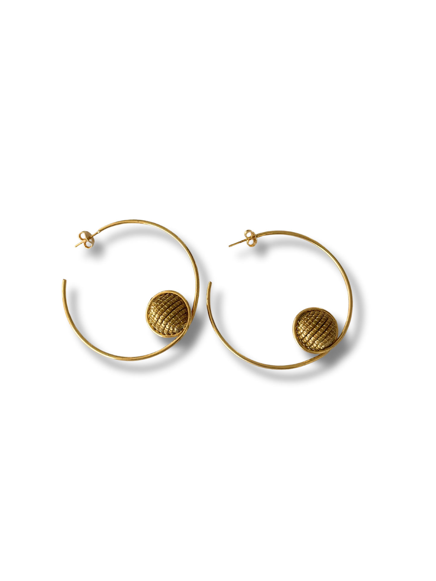 Astra Golden Grass Earrings