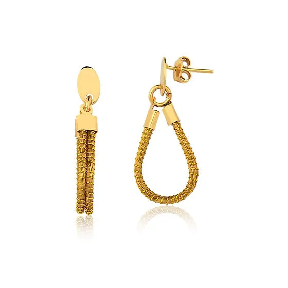 Mae Golden Grass Earrings