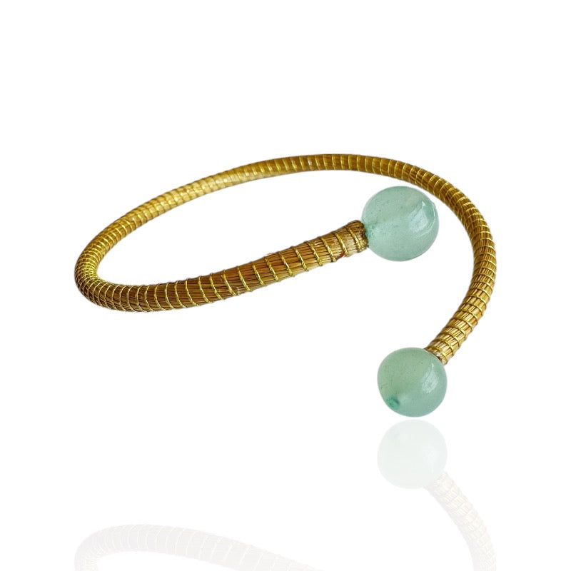 Nive Golden Grass Cuff