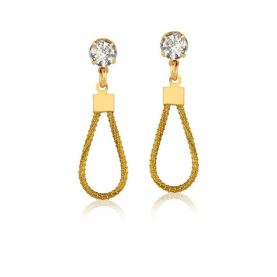 Mila Golden Grass Earrings