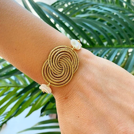 Dean Golden Grass Bracelet