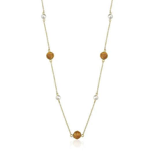 Valea Golden Grass Necklace