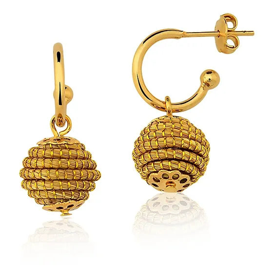 Ellis Golden Grass Earrings