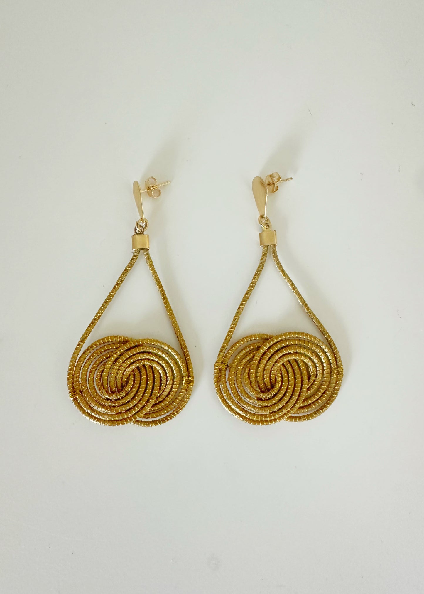 Rio Grande Golden Grass Earrings