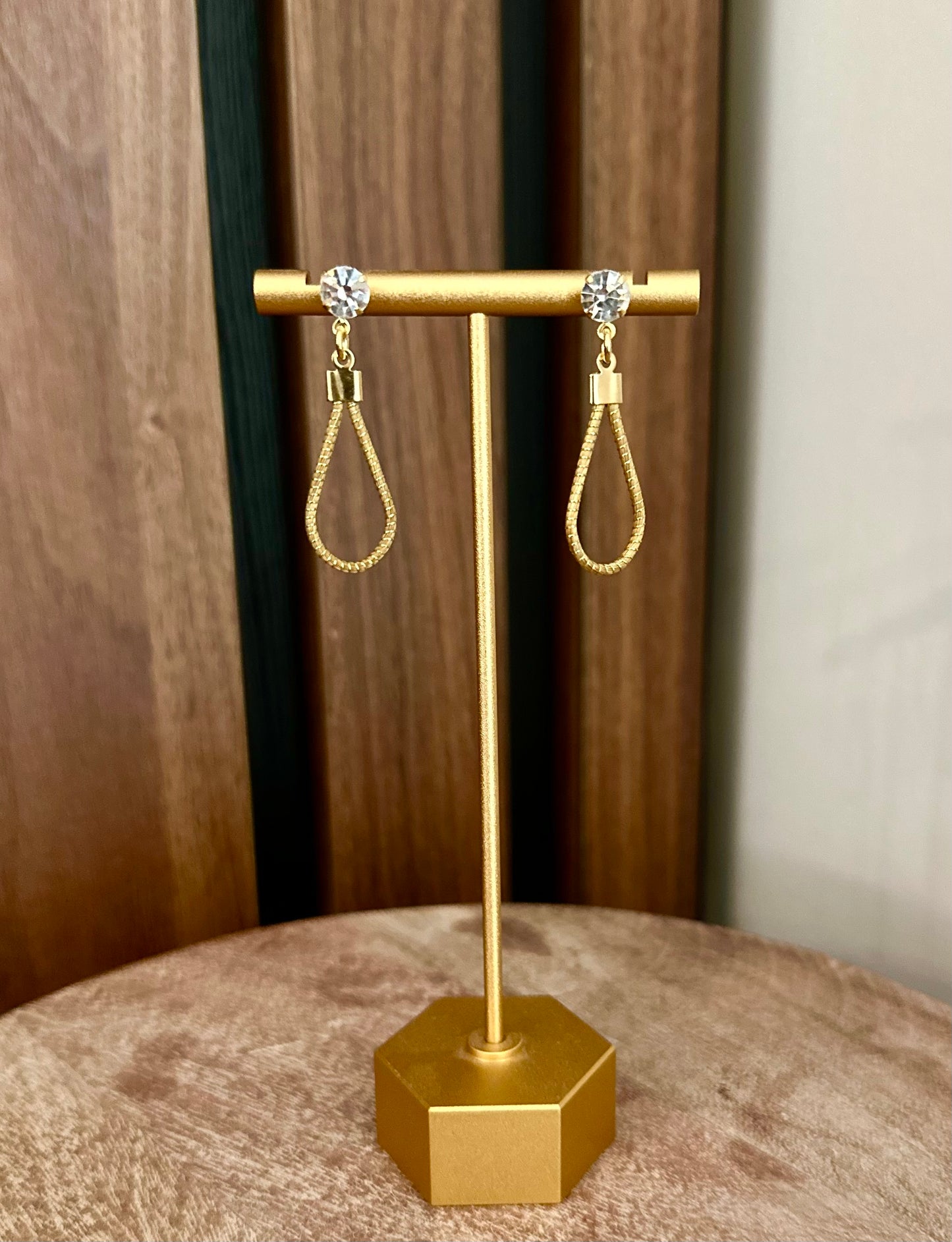 Mila Golden Grass Earrings