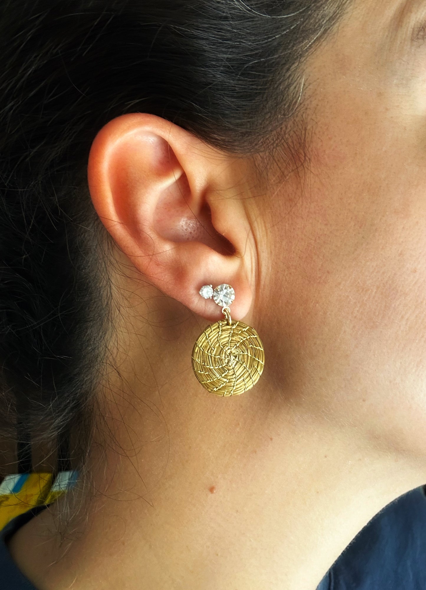 Circa Golden Grass Earrings