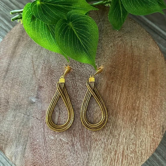 Swiff Golden Grass Earrings