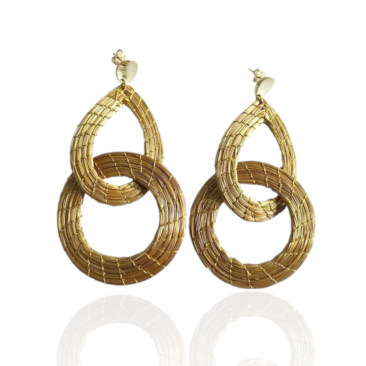 Nina Golden Grass Earrings