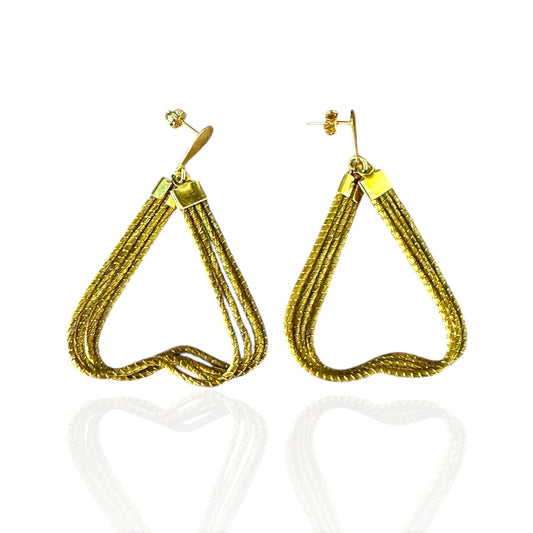 Love Golden Grass Earrings