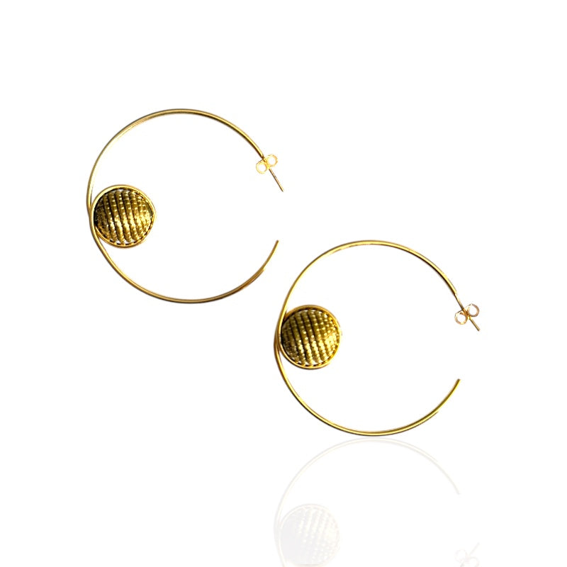 Astra Golden Grass Earrings