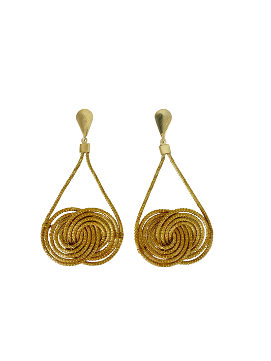 Rio Grande Golden Grass Earrings